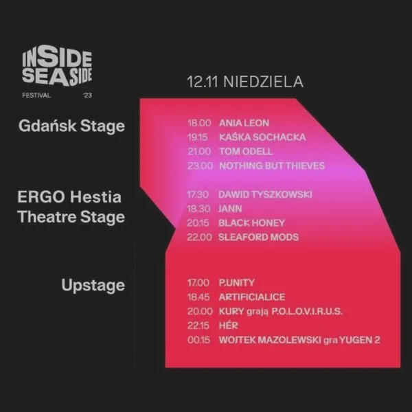 Inside Seaside w Gdańsku – jak zaplanować idealny weekend muzyczny