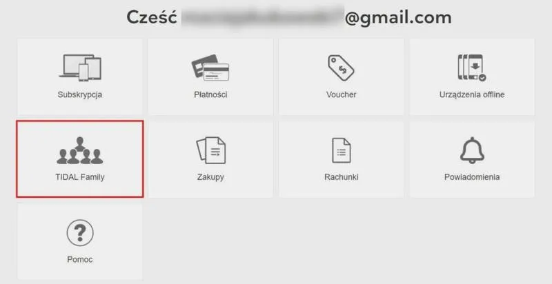 Pobieranie muzyki z TIDAL