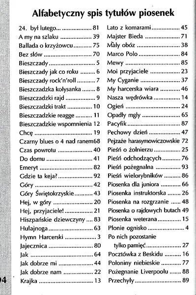 Śpiewnik harcerski